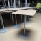 16 tables hautes CHR - 60 x 60 x h 90 cm - plateau extra plat très résistant