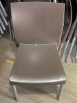 Lot 40 chaises d'extérieur marron chocolat - PEDRALI - ICE 800 