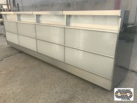 Comptoir de bar droit • 4 mètres • FRIGOMECCANICA Ligne STRIP  