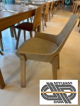 Lot de 17 chaises design ALKI Koila / fabrication française / chêne massif 
