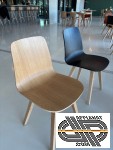 Lot de 52 chaises ALKI Kuskoa (mix couleur bois et couleur noire)