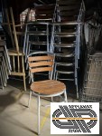 Lot 13 chaises terrasse jardin bois & alu