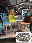 Lot de 45 chaises ALKI (Kuskoa) face avant tapissée