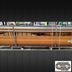 Comptoir bar années 80 long. 5m00 + modules tirage à boissons & retour d'angle