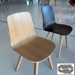 Lot de 52 chaises ALKI Kuskoa (mix couleur bois et couleur noire)