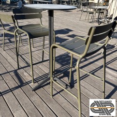 Lot de 8 chaises hautes FERMOB – design 100% français