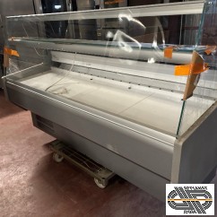 Vitrine réfrigérée 2m00 service arrière  avec réserve - CVED-8-20-R de 2020