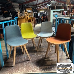 Lot de 45 chaises ALKI (Kuskoa) face avant tapissée