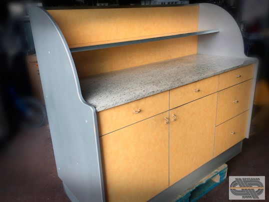 Desserte vaisselier brasserie restaurant bar mobilier CHR agencement