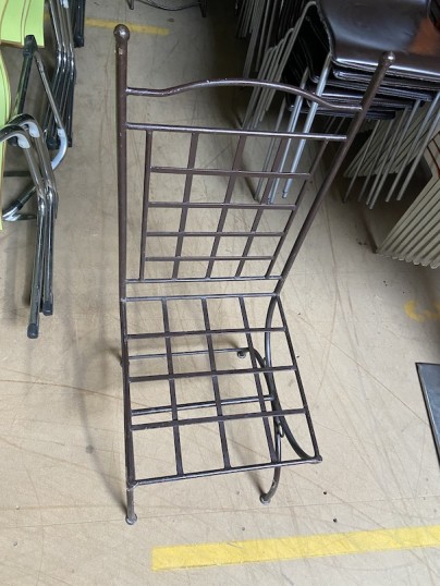 Chaise fer forgé occasion