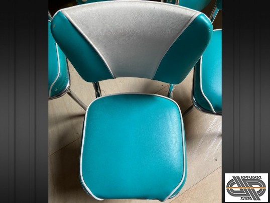 Chaise vintage de diner americain d'occasion VITRO Seating Products 