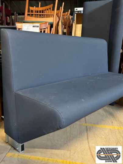 Banquette restaurant bleue design  occasion