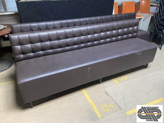 banquettes capitonnage en damier occasion 2m00 2m25 2m75