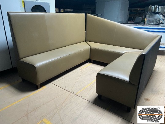 Ilot banquettes en U pour restaurant bar brasserie occasion