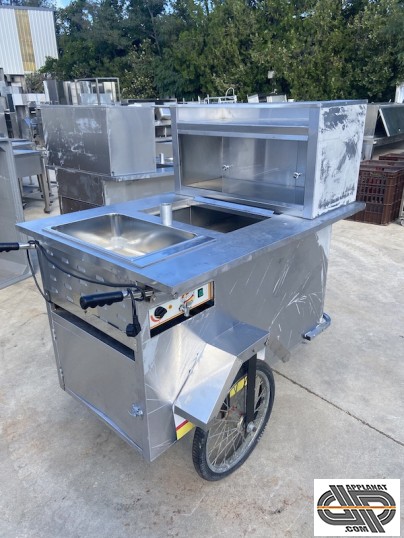 stand chariot ambulant inox d'occasion 