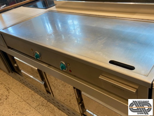 Teppanyaki d'occasion haute qualité professionnel, marque : Bohner , modèle BGT 140 A