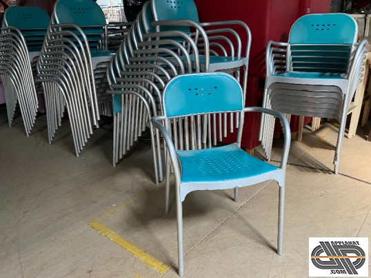 Lot chaises exterieur restaurant occasion