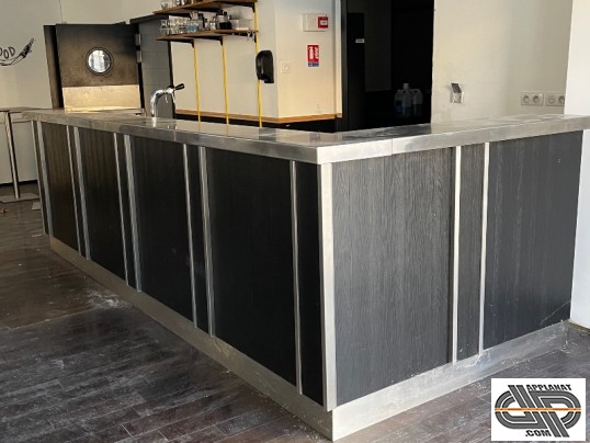 Comptoir de bar professionnel occasion