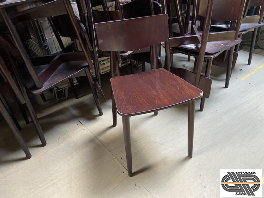 Lot de chaise bois occasion 