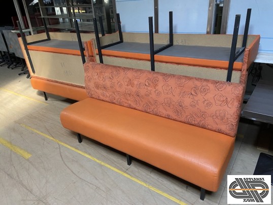 Lot banquettes restaurant brasserie bistrot occasion