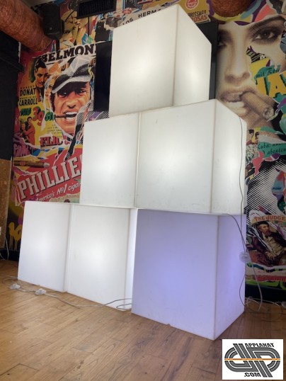 Lot cubes lumineux occasion Slide Cubo 