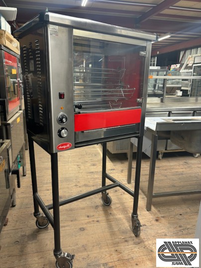 Rôtissoire professionnelle électrique 220 volts  marque Doregrill , modèle : NANTAISE RB 12 NE d'occasion de 2023