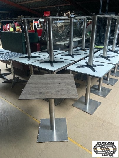 Lot tables restaurant plateau fin occasion