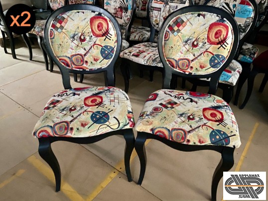 chaises anciennes modernisées