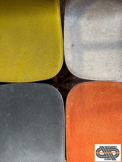 Palette couleurs chaises tapissées
