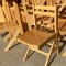 Lot de plus de 40 chaises bois naturel 'appuis sur table'