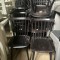 Lot 28 chaises bistrot vintage TON  Ironica (finition wengé)