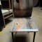 Chaises imitation bois brûlé vintage 27 pièces