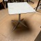 Lot de 40 tables extérieures carrées Pedrali (pieds en acier gris)